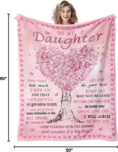 Vista 8 de Quilazy Regalos para hija de mamá papá, regalo para hija, regalos de cumpleaños de Navidad para hija adulta, para niñas adultas, día de la madre