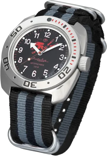 Vista 2 de Vostok Amphibian - Reloj automático para hombre (656.2ft)