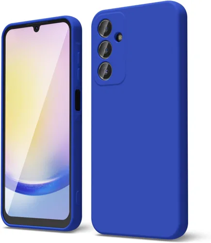 Vista 108 de oakxco Funda para teléfono Samsung Galaxy A12 con agarre de silicona líquida, linda delgada fina suave cubierta de gel de goma TPU lisa para mujeres
