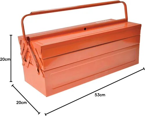 Vista 2 de Bahco BH3149-OR CAJA HTA. P/Garage 5 COMP, naranja, 20.866 x 7.874 x 7.874 in