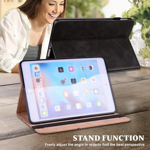 Vista 4 de ALILANG Funda para Xiaomi Pad 7/Pad 7 Pro de 11.2 pulgadas 2024 con soporte para bolígrafo y múltiples ángulos de visión, funda de piel sintética