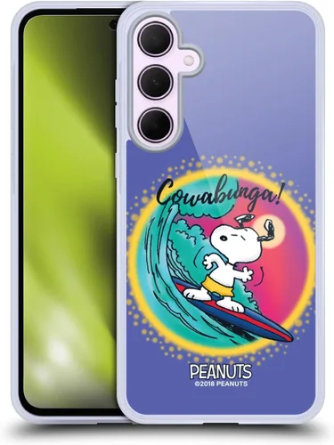 Vista 332 de Head Case Designs Officially Licensed Peanuts Beach Surf Snoopy Boardwalk Airbrush Gel Case [Military Grade Protection] Compatible with Google Pixel