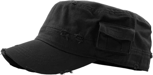 Vista 18 de Cadet Army - Gorra de estilo militar básico diario (ahora con la versión de bolsillo Stash)
