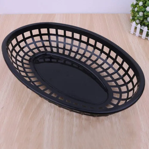 Vista 3 de Combo de cesta de comida rápida de estilo retro (12 unidades) y forro a cuadros (100 unidades). La cesta de comida rápida es apta para lavavajillas.