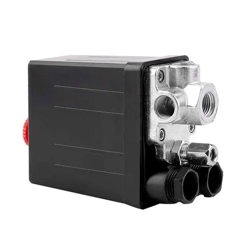Vista 3 de Nueva válvula de control del interruptor de presión del compresor de aire para Hitachi 882-609 PS104PPL 90-120PSi 240V reemplaza los modelos EC12