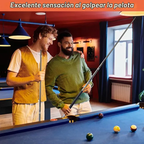 Vista 7 de Tacos de billar profesionales duraderos de carbono de 58 pulgadas para cabeza pequeña, accesorios de billar, suministros de billar