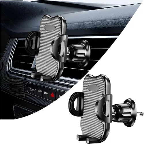 Vista 8 de Mandark Soporte para teléfono de automóvil, soporte para teléfono celular con ventilación de aire manos libres, accesorios estables para teléfonos