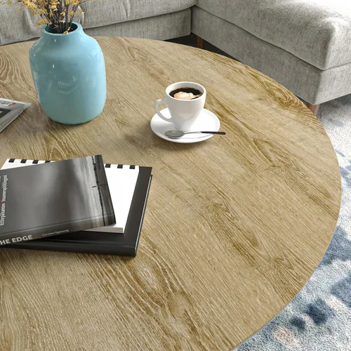 Vista 7 de Papel de contacto de madera clara para despegar y pegar, papel tapiz
