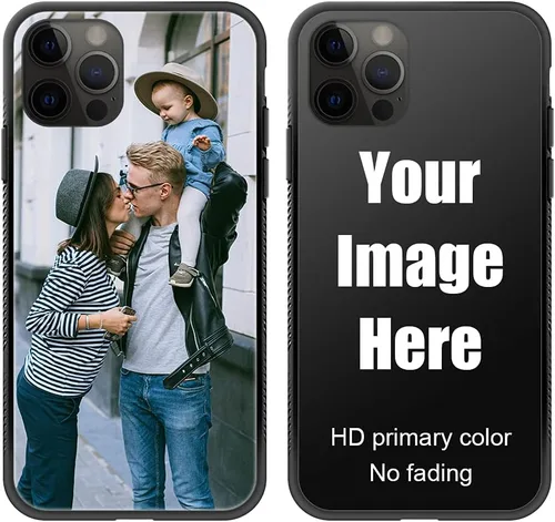 Vista 10 de Funda personalizada para iPhone, funda transparente de TPU suave a prueba de golpes, diseño de tus propias fundas de teléfono compatibles con Apple