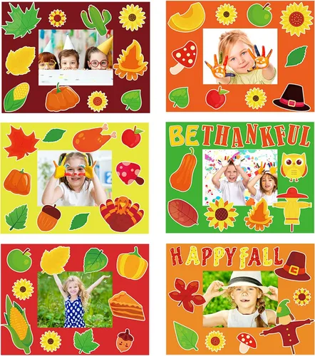 Vista 11 de chiazllta Paquete de 30 kits de manualidades para el día del padre para niños, marco de fotos del padre, arte de bricolaje, decoración de fiesta
