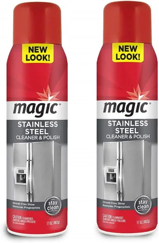 Vista 11 de Homax Grupo 1860 17 onzas. Acero inoxidable mágico aerosol spray., 3062