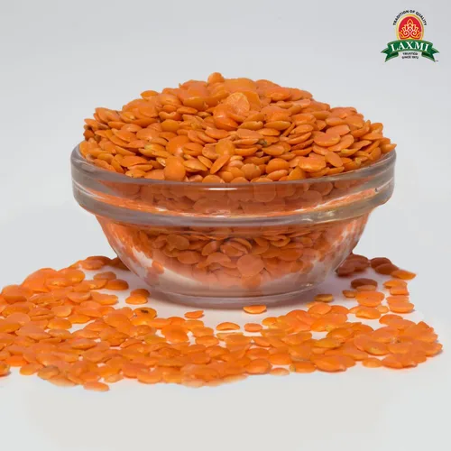 Vista 6 de Laxmi Masoor Dal o lentejas rojas, 2 libras Lentejas Masoor dal puras Lentejas rojas partidas premium Una fuente natural de proteínas