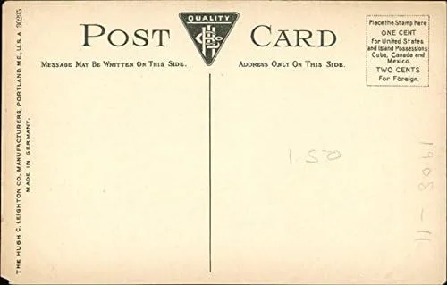 Vista 2 de Van Ness House Burlington, Vermont VT Original Antique Postcard