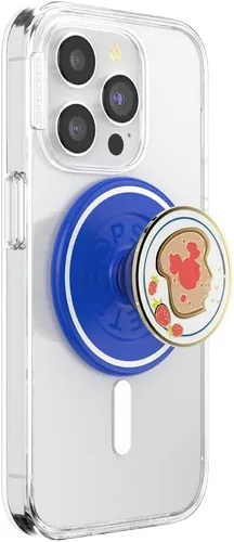 Vista 16 de PopSockets Agarre adhesivo para teléfono, soporte, soporte para teléfono, Disney - Mickey Cobweb