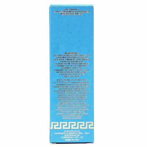 Vista 2 de Versace Dylan Turquoise Pour Femme EDT - Aerosol de viaje para mujer, 0.33 onzas