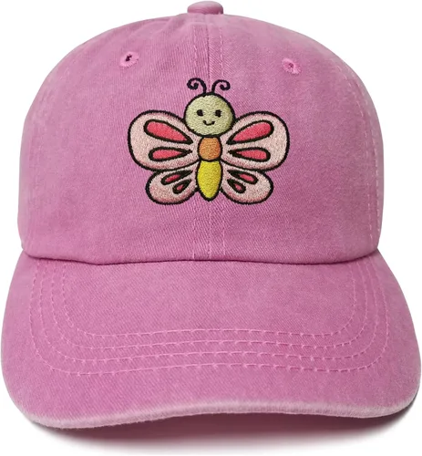 Vista 24 de Gorras de béisbol bordadas con animales para niño y niña