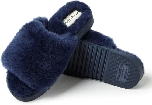 Vista 3 de Dearfoams Fireside Cairns - Sandalias fáciles de poner y quitar para mujer
