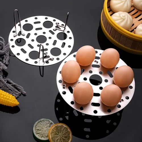 Vista 5 de Stainless Steel Steaming Rack for Eggs Fish and Crab