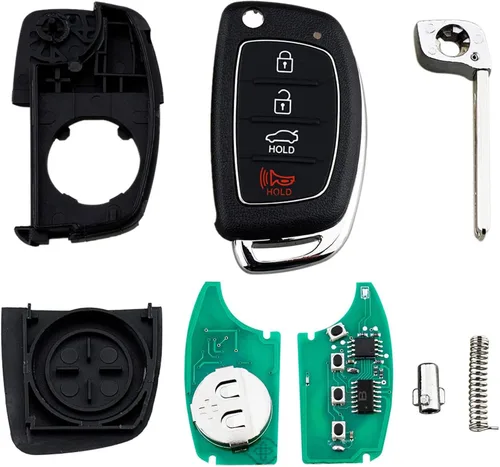 Vista 7 de Reemplazo para 2015 2016 2017 Hyundai Sonata llavero, llavero para Hyundai Sonata Remote, Sistema remoto de entrada sin llave P/N: 95430-C1010 FCC