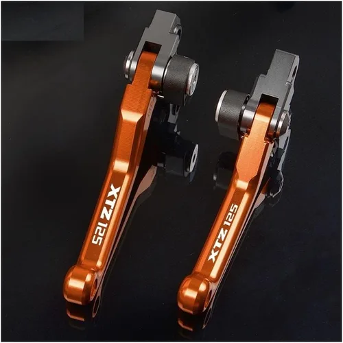 Vista 8 de DOUKI Palancas de embrague de freno de aluminio para motocross XTZ125 XTZ 125 2003-2016 2015 2014 2013 2012 2011 Motocross Dirt Bike CNC Palanca