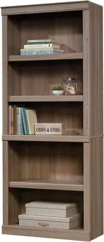 Vista 5 de Realspace® Estantería con 5 estantes de 72" de alto, roble primaveral