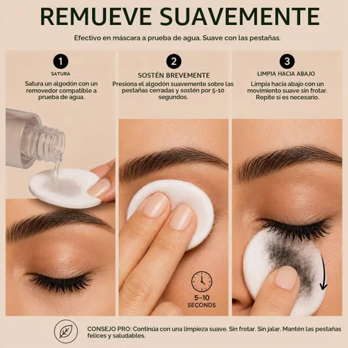 Vista 8 de bellapierre Máscara voluminizadora impermeable - Negro intenso, a prueba de manchas, definición de pestañas de larga duración