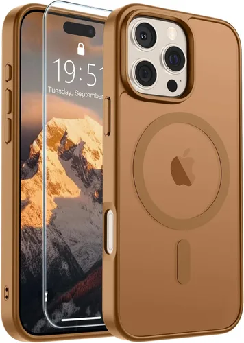 Vista 119 de SUPFINE Funda magnética para iPhone SE 2022 (3ª)/2020 (2ª), iPhone 8 (compatible con MagSafe) (protección contra caídas de grado militar), funda