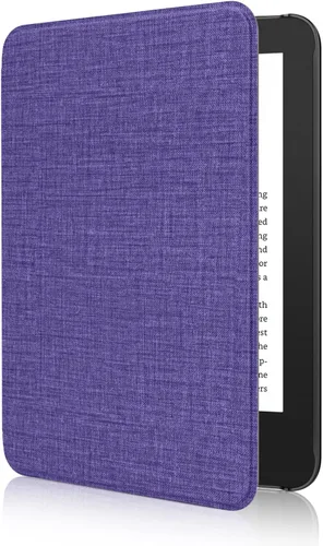 Vista 46 de MoKo Funda para Amazon Kindle Basic de 11ª generación 2024/2022 de 6", color negro mezclilla Cubierta ligera para Kindle Basic de 11ª