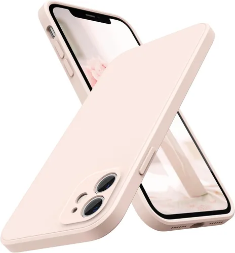 Vista 28 de SURPHY Diseño para Funda iPhone 11 con Protección de Cámara, Diseño Delgado de Borde Recto, Funda de Teléfono de Silicona Líquida para iPhone 11