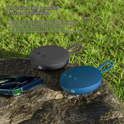 Vista 6 de Altavoz Bluetooth magnético para carrito de golf y lugar de Negro