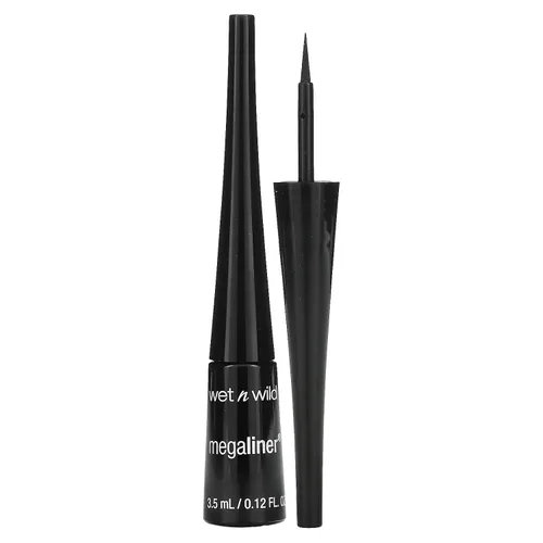 Vista 32 de wet n wild MegaLiner - Delineador de ojos líquido - Negro