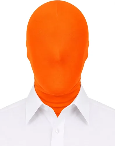 Vista 30 de Máscara de capucha Zentai de elastano de cobertura completa para hombre y mujer para disfraz de Halloween