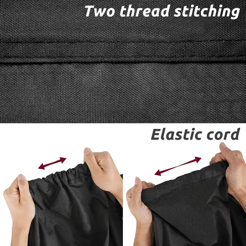 Vista 7 de Mancro - Funda para barco de 16 pies a 18.5 pies, fundas resistentes para lanchas de lubina, V-Hull, Tri-Hull, Runabout, lanchas de pesca, funda