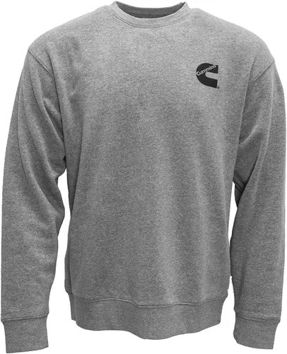 Vista 2 de Cummins Men's Standard Unisex Classic Long Sleeve Sweatshirt
