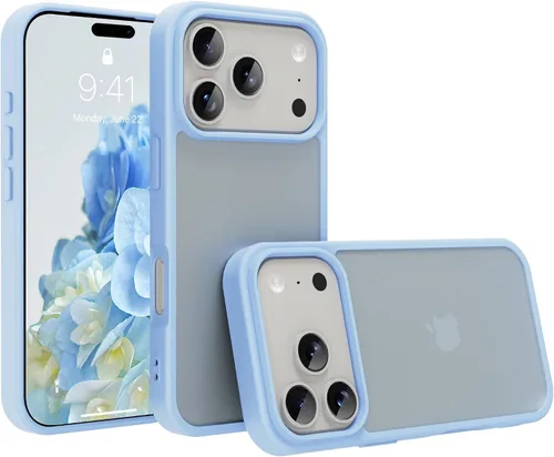 Vista 46 de Funda Translúcida Mate para iPhone 11, [Protección contra Caídas de Grado Militar de 10 Pies] Parachoques Protector Delgado Duradero Resistente a