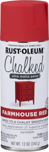 Vista 46 de Rust-Oleum 302592 - Pintura a la tiza en aerosol ultramate de 12 onzas (paquete de 1), color gris envejecido