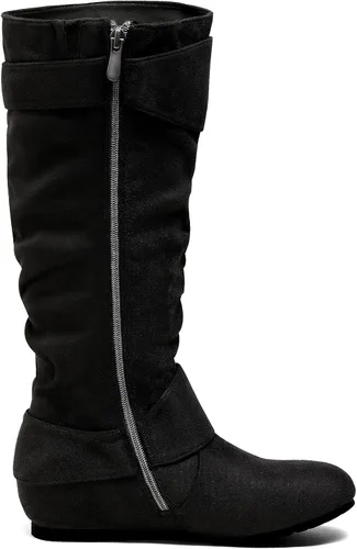 Vista 3 de DREAM PAIRS Women's Knee High Low Hidden Wedge Boots