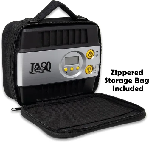 Vista 7 de JACO SmartPro inflador digital Premium de neumático, 12V, portátil, 100 PSI