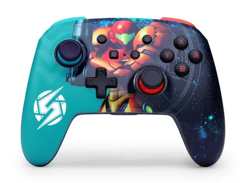 Vista 10 de PowerA Enhanced Wireless Controller for Nintendo Switch/Switch 2 / Switch Lite/OLED Model - Peely - Gamepad, game controller, Officially Licensed