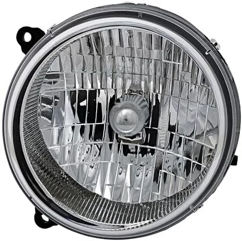 Vista 8 de Para Jeep Liberty Faros Lámparas Set 2003 2004 Halógeno Conductor y Pasajero Lado