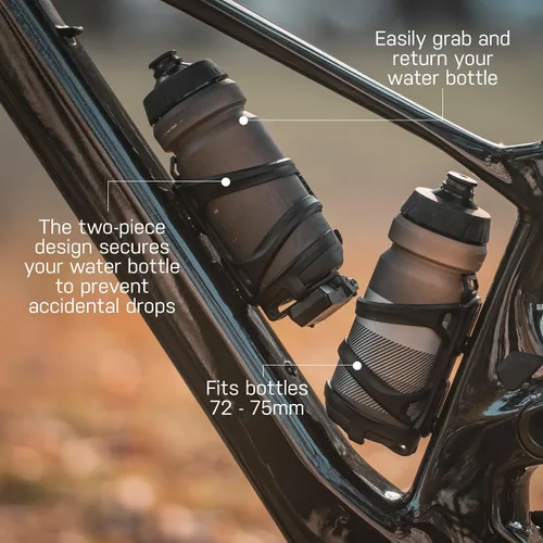 Vista 7 de Topeak DualSide Cage Pro with Optional Toolbox