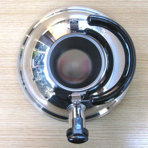 Vista 5 de Quickone Takei Fuefuki - Hervidor de silbato de ahorro de energía, 2,5 L, color plateado