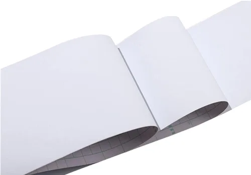 Vista 4 de NB - Papel tapiz autoadhesivo de color sólido esmerilado, borde impermeable para pared, fácil de aplicar, azulejos de cocina y baño, 4 x 196 Blanco