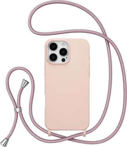 Vista 34 de ZTOFERA Funda para iPhone Air con correa, funda cruzada para teléfono con cordón ajustable para el cuello en los hombros, silicona suave a prueba