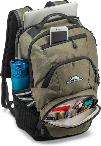 Vista 51 de High Sierra Mochila Swoop Sg, Plateado combinado, Mochila Swoop Sg