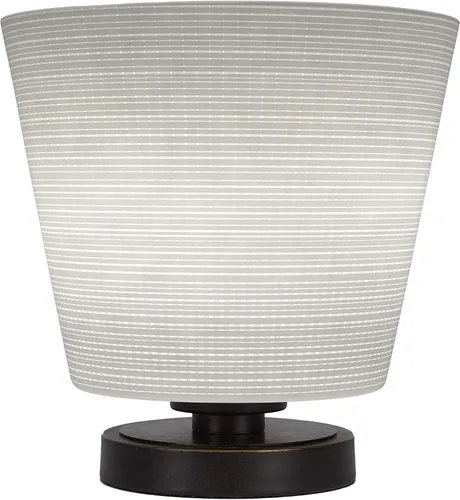 Vista 121 de Luna - Lámpara de mesa con 1 luz en granito oscuro (51-DG-300)
