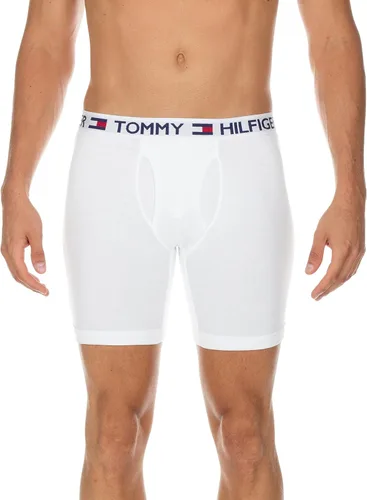 Vista 2 de Tommy Hilfiger Ropa interior para hombre algodón clásico paquete de 4 calzoncillos tipo bóxer