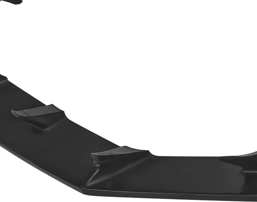 Vista 5 de Compatible con/repuesto para borde de parachoques delantero, estilo ST PU alerón de labio delantero negro, Chevorlet Camaro LT LS 1LT 2010 2011 2012