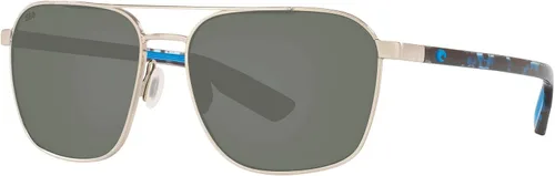 Vista 2 de Costa Del Mar Gafas de sol rectangulares Wader para hombre, Multi