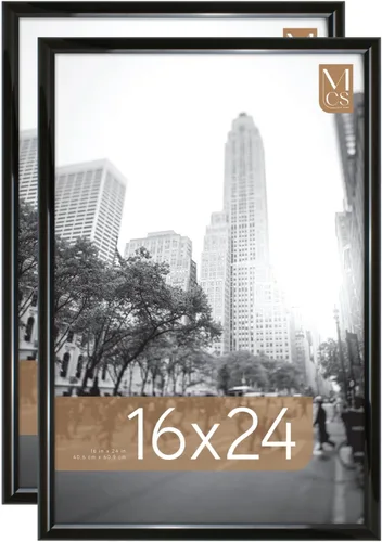 Vista 9 de MCS , Negro 24 x 36 pulgadas trendsetter cartel marco, 24 x 36